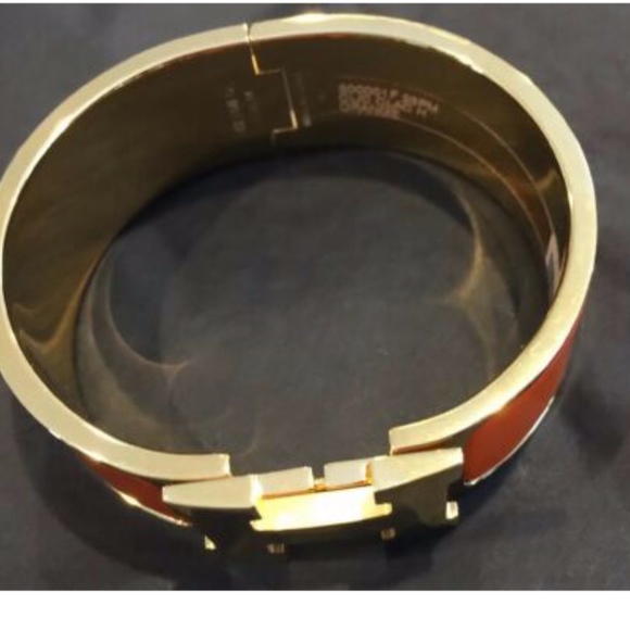 ‼️SOLD‼️ HERMÈS Clic Clac H Clasp Bracelet - Picture 2 of 5